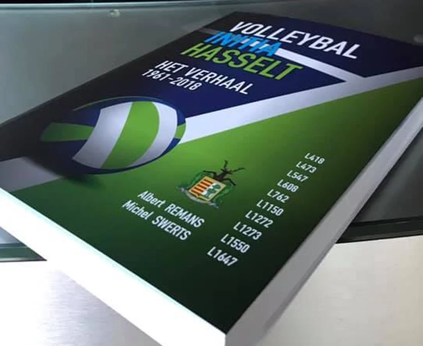 Boek over Volleybal Initia Hasselt